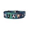 Semi-slip Collar Mini Bullterrier Heads