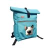 Backpack ROLL-TOP Bullterrier White