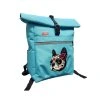 Backpack ROLL-TOP French Bulldog El Muerto Rose