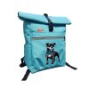 Backpack ROLL-TOP Staffordshire bull terrier El Muerto