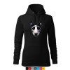 Dámská Mikina Cape Bullterrier El Muerto BW🖤