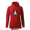 Sweatshirt Women’s Cape Bullterrier El Muerto BW🖤