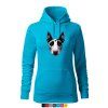 Sweatshirt Women’s Cape Bullterrier El Muerto BW🖤
