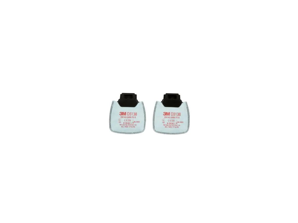 3M™ Secure Click™ D3138 - Časticový filter P3 R, D3138 AZ (Veľkosť AZ)