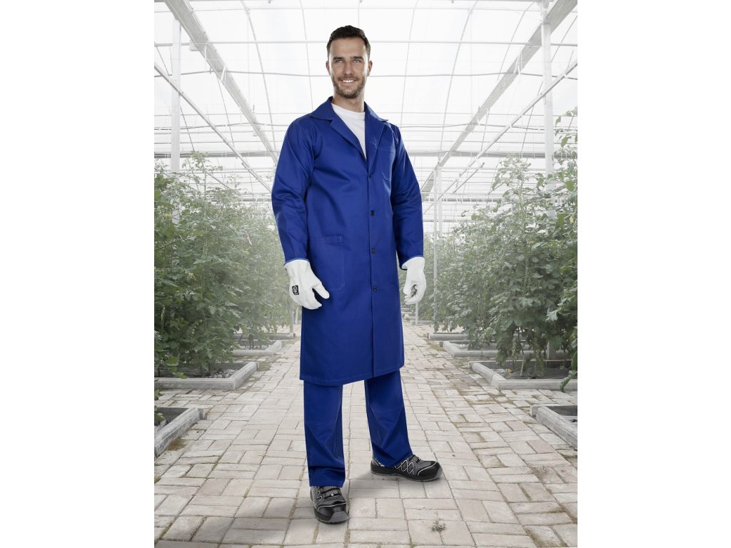 Plášť pánsky ARDON®ERIK dl. rukáv modrý 56 (Veľkosť 56)