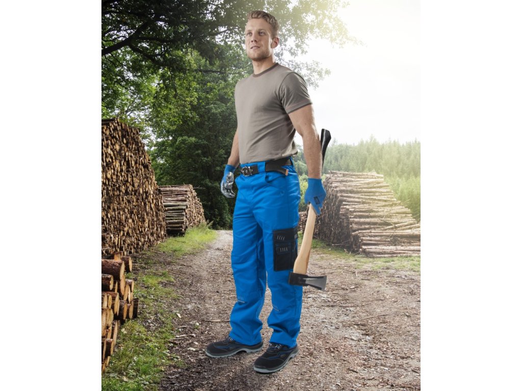 Nohavice do pása ARDON®4TECH 02 modro-čierne, predĺžené S (Veľkosť S)