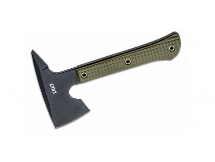 CRKT CR-2726 JENNY WREN™ COMPACT OD GREEN tomahawk/sekera 510 g, GRN, zelená, puzdro