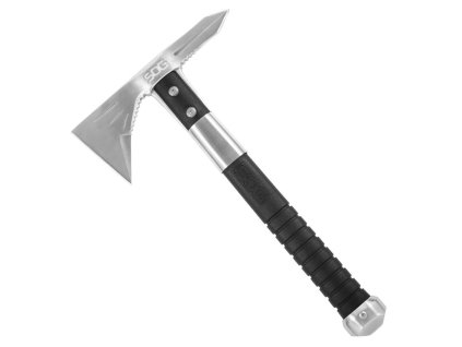 SOG-F182N-CP VOODOO HAWK MINI - SATIN outdoorový tomahawk - sekera 637 g, puzdro