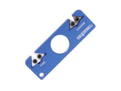 Cold Steel KS-21CC 2-IN-1 prenosná vrecková brúska, hliník, modrá