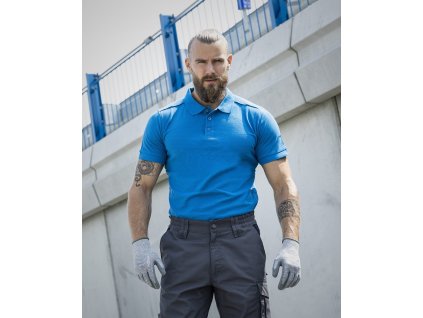 Polokošeľa ARDON®TRENDY stredne modrá L (Veľkosť L)