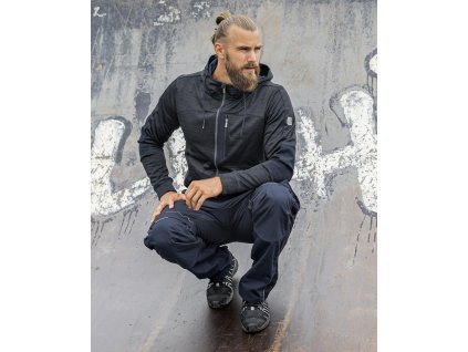 Mikina ARDON®3DBreathe modrá melange S (Veľkosť S)