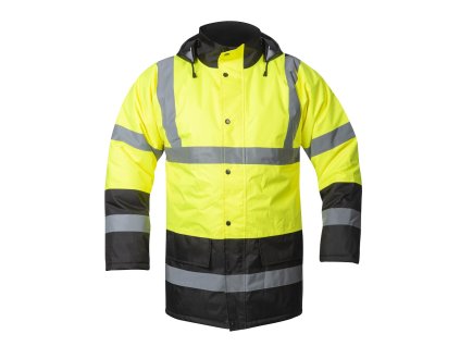 Bunda zimná hi-viz ARDON®REF603 žlto-čierná S (Veľkosť S)