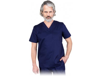 REIS UNISEX zdravotnícka blúza COMODO tmavo-modrá