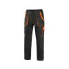 Kalhoty CXS LUXY JOSEF, pánské, černo-oranžové (Velikost 48)