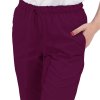 medicinski pantalon alessi bordo 3
