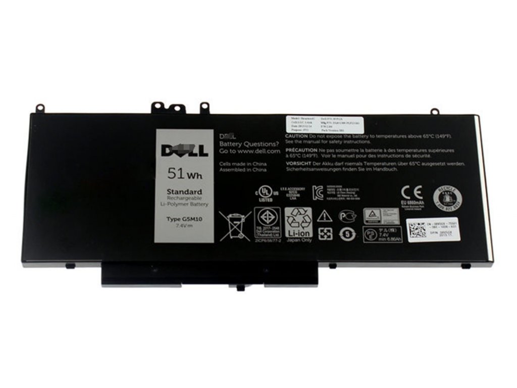 Dell Baterie 4-cell 51W/HR LI-ON pro Latitude E5250,E5450,E5550