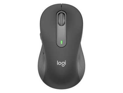 Logitech M650L/Kancelářská/Laserová/Bezdrátová USB + Bluetooth/Šedá