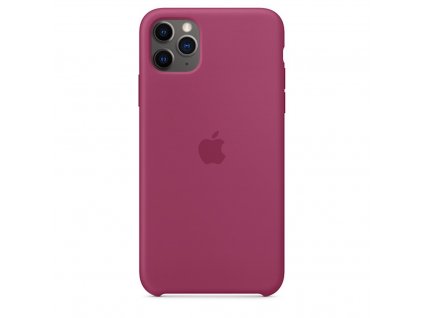 iPhone 11 Pro Max Silicone Case - Pomegranate