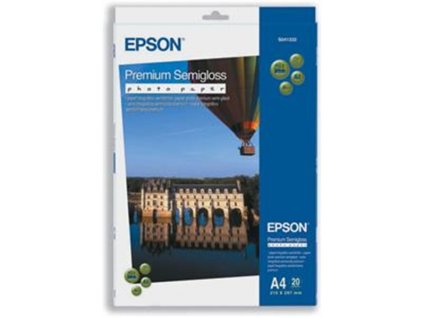 EPSON A4, Premium Semigloss Photo Paper (20listů)