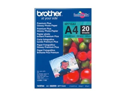 BP71GA4, 20 listů, A4, Premium Glossy, 260g