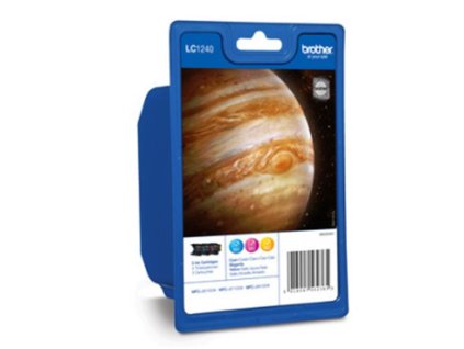 LC-1240RBWBP (inkoust multipack - tři barvy)