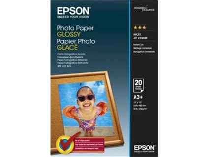 EPSON Photo Paper Glossy A3+ 20 listů