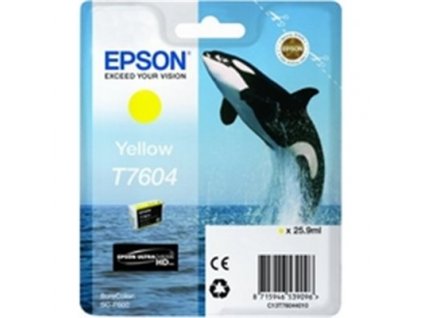 Epson T7604 Ink Cartridge Yellow