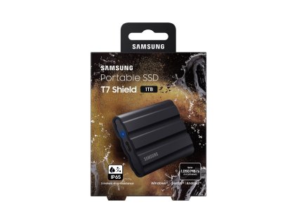 Samsung T7 Shield/1TB/SSD/Externí/2.5"/Černá/3R