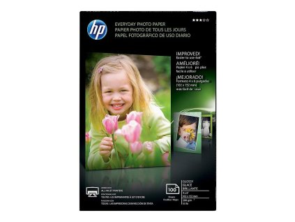 HP Photo Paper, A4, pololesk, 170g, 100 ks