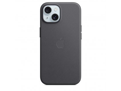 iPhone 15 FineWoven Case with MS - Black