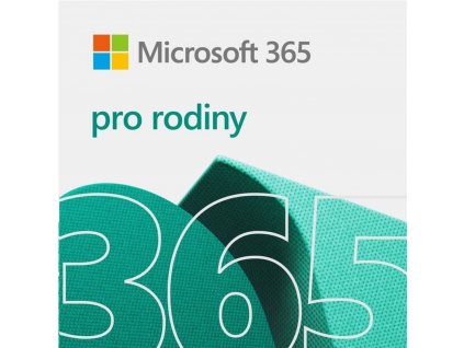 Microsoft 365 Family P10 Mac/Win, 1 Rok, Eng