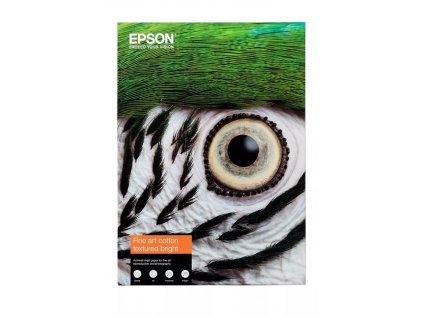 EPSON Fine Art Cotton Textured Bright A3+25 Sheets
