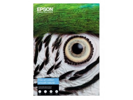 EPSON Fine Art Cotton Smooth Natural A3+ 25 Sheets