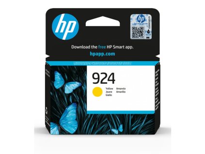 HP 924 ink. náplň žlutá, 4K0U5NE