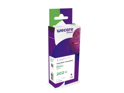 WECARE ARMOR ink kompatibilní s EPSON C13T02H340,červená/magenta