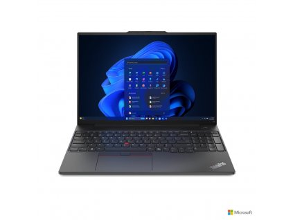 Lenovo ThinkPad E/E16 Gen 2 (Intel)/U5-125U/16"/WUXGA/16GB/512GB SSD/4C-iGPU/W11P/Black/3R