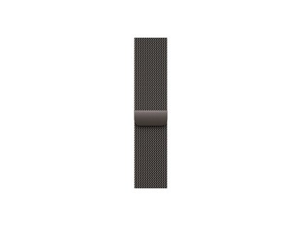 apple watch series 10 slate milanese loop flat cro s