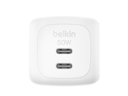 BELKIN BOOSTCHARGE 50W 2 porty USB-C bílý