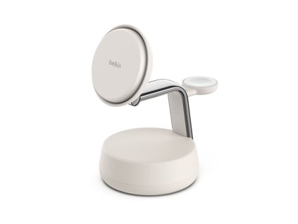 BELKIN ULTRACHARGE PRO 25W Qi2 3v1 magnetická sand