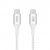 Belkin Boost charge USB-C kabel 240W, 2m, bílý