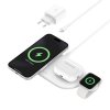 Belkin 3v1 Qi2 15W Magnetic Charging Pad, white