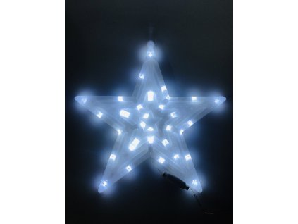 153152 svitici led hvezda studena bila 40 cm
