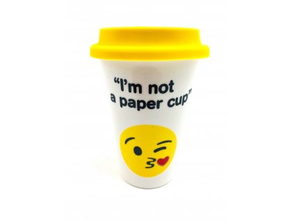Keramický hrnček I am not a paper cup - 350 ml