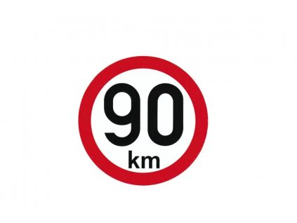 Samolepka Na Auto - 90 km