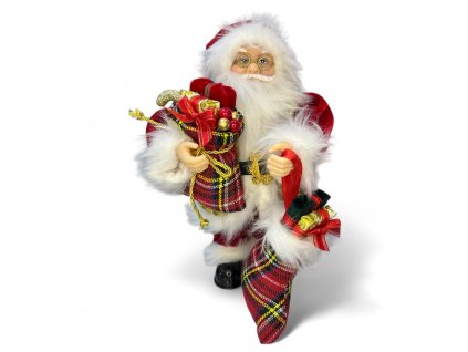 vianocna-dekoracie-santa-claus-cerveny-s-ponozkou--30-cm-