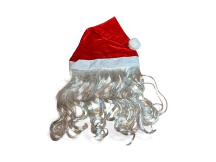 vianocna-ciapka-santa-claus-s-vlasmi