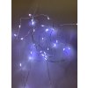 Vnitřní vánoční mikro řetez - Studená bílá 20 až 100 led na baterie (Osvětlení Studená bílá  10m - 100 led diod)