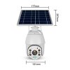 0022164 bezpecnostni wi fi kamera napajena solarnim a bateriovym napajenim s 8w solarnim panelem 2mp 1080p 4