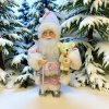 vianocni-dekoracie-santa-claus-ruzovy-s-medvedikom--30-cm-