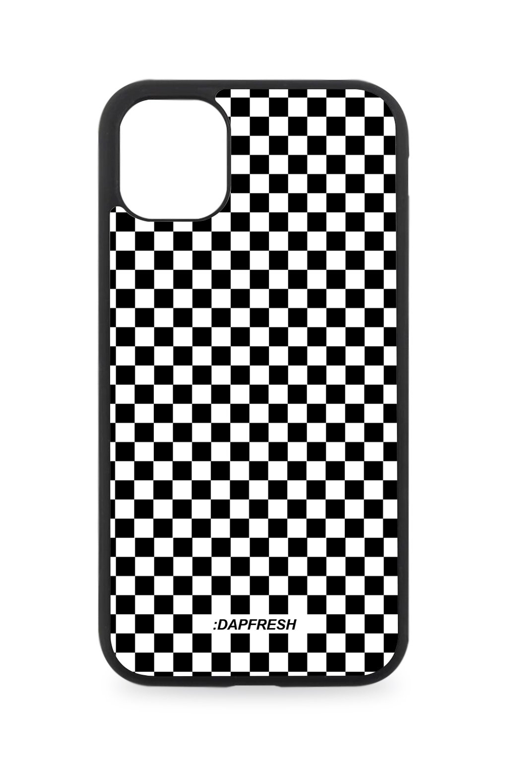 Chess - black (Model iPhone XS Max, Barva okraje Černá)